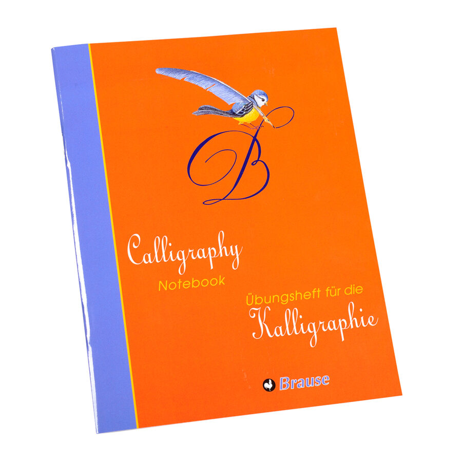 Cahier d’initiation à la calligraphie junior (version anglaise et allemande)