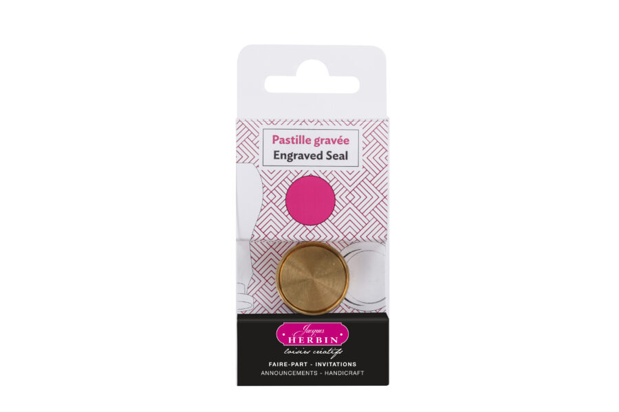 Blank brass sealing wax pad