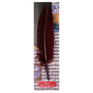 A 21 cm cut goose feather, Marine
