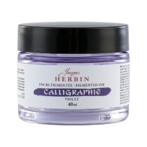 Encre de calligraphie violet 