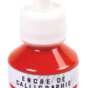 Encre de calligraphie Rouge