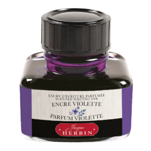 Encre parfumée violette et parfum Violette, 30 ml