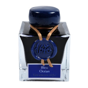 Encre pailletée d'or 1670, Bleu océan