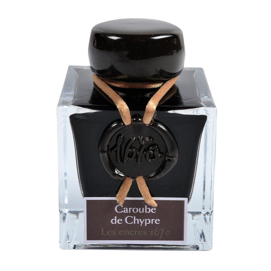 Encre pailletée or 1670, Caroube de Chypre