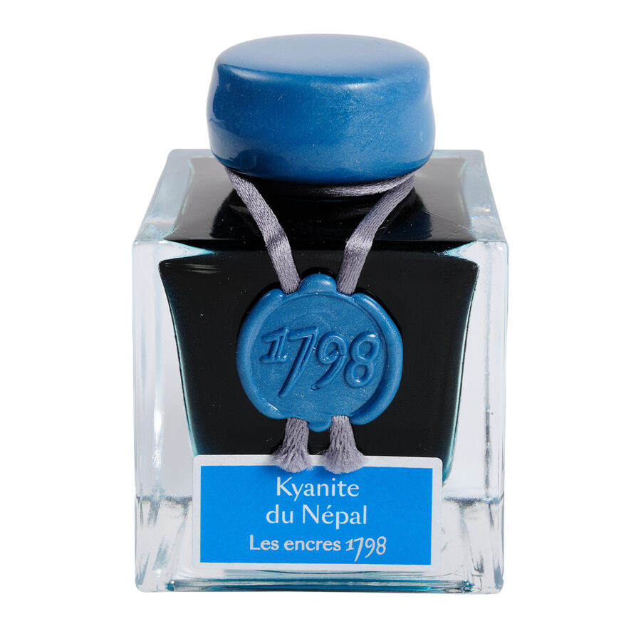 Encre pailletée argent 1798, Kyanite du Népal