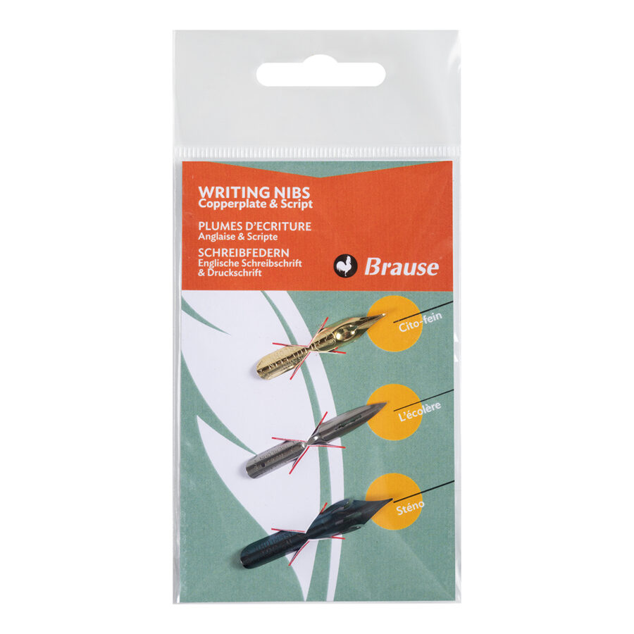 Pack of 3 writing nibs (Cito fein, l’écolière and Sténo)