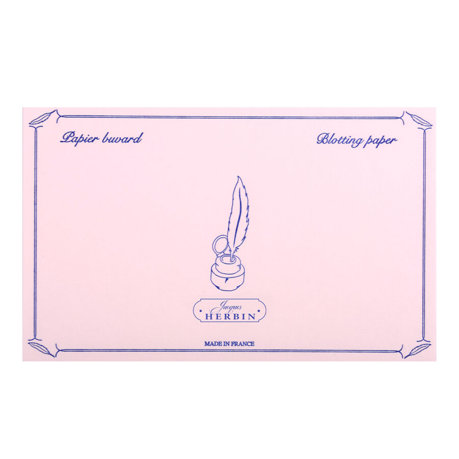 Pouch of 10 blotters, 240g, Pink