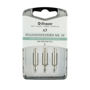 Writing nibs for penholder - Box of 3 Pfannen metal nibs