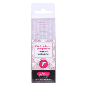 6 bâtons de cire à cacheter spéciale pour pistolet, Transparent