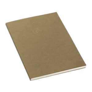 Cahier de l'écrivain, 128 pages, papier crème ligné, Vélin, 90g