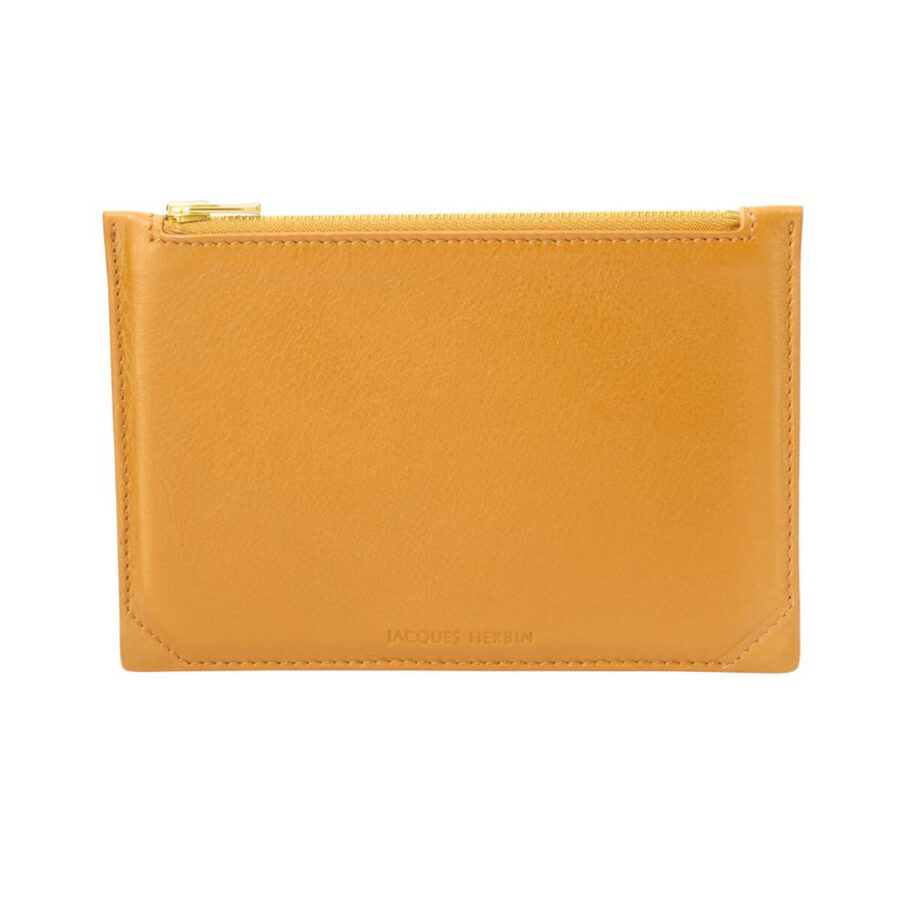 Pochette multifonction en cuir – Ambre