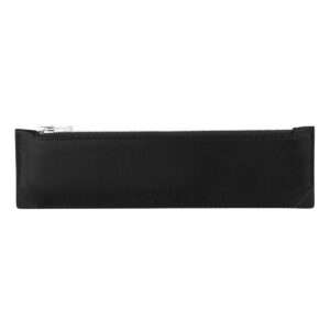 Trousse stylo en cuir - Noir