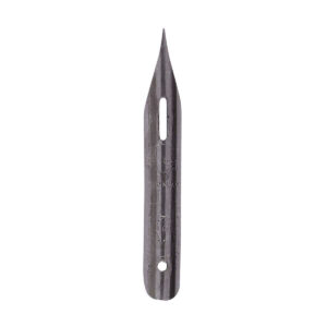 Plumes de dessin pour porte-plume - Boite de 50 plumes semi-souples pour écriture et dessin