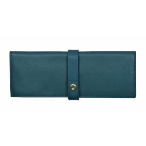 Trousse du collectionneur en cuir pour stylos, petit modèle - Vert émeraude