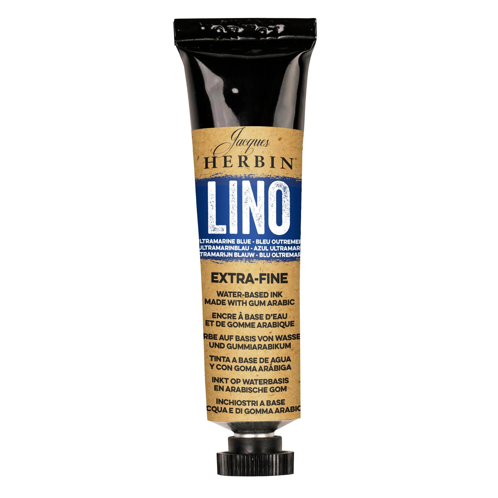 Tube encre de linogravure 35 ml – Bleu Outremer