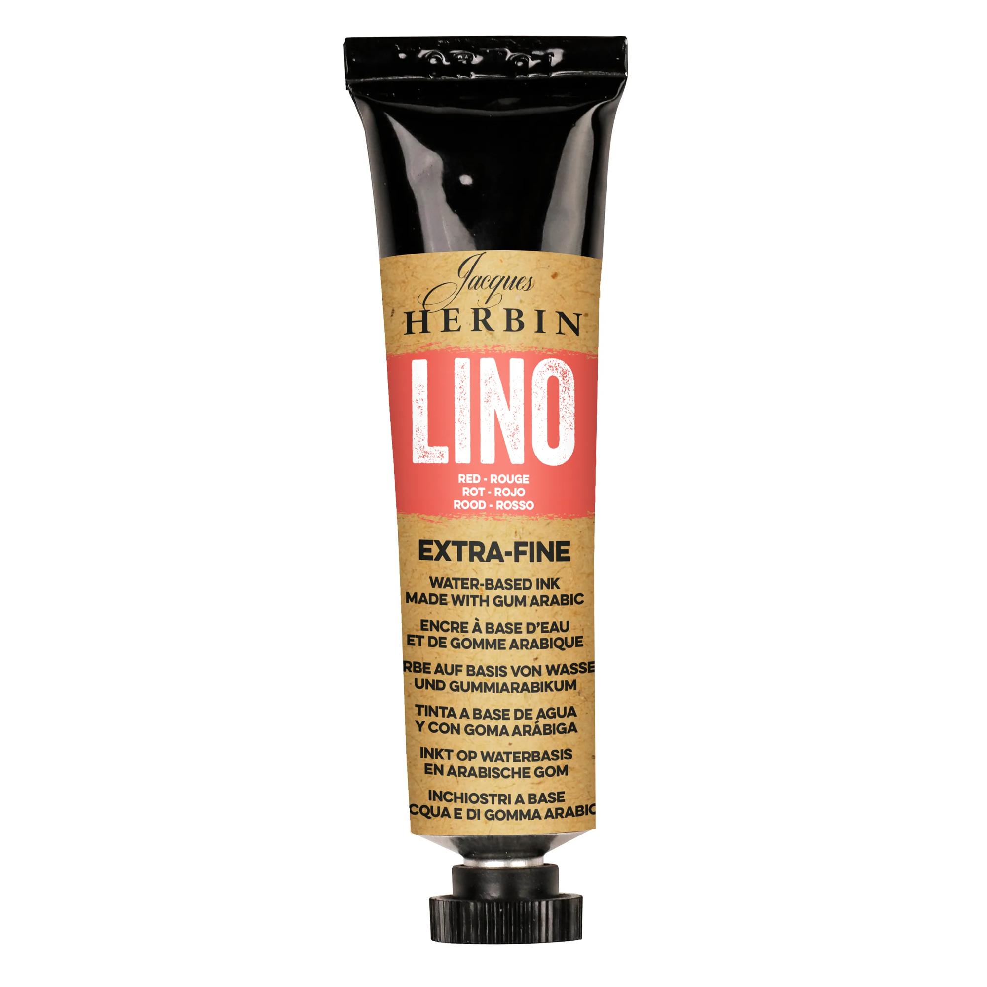 Tube encre de linogravure 35 ml – Rouge